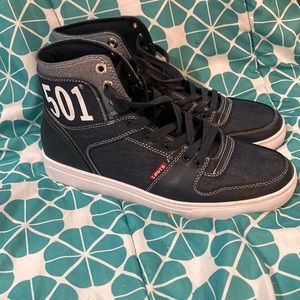 Levi Strauss mens hi tops Sz 10
